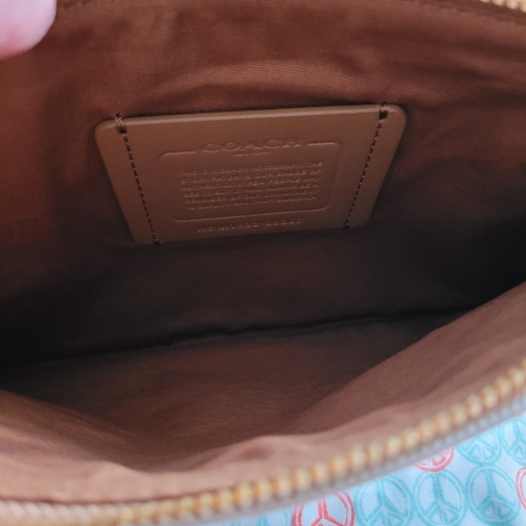 Coach Canvas Clutch - Picture 3 of 6